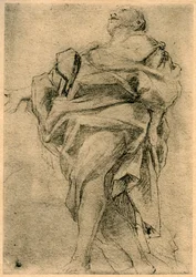 Estudo para a figura de um apóstolo, 1913.