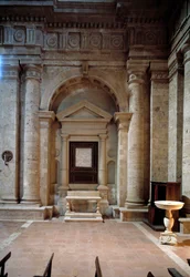 Vista interior da igreja de São Biagio
