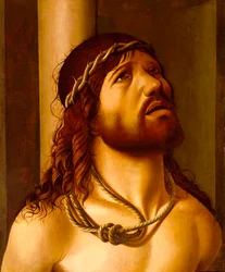 Cristo na Coluna (óleo sobre tela transferido do painel)