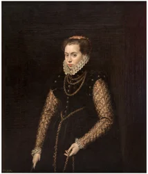 Espanhol:  La dama de las cadenas de oro Senhora das correntes de ouro