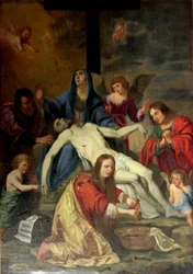 A lamentação sobre o Cristo morto



















"