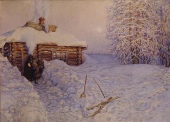 Banya no inverno de 1919