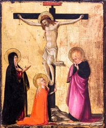 A Crucifixão com a Virgem Maria, São João e Santa Maria Madalena