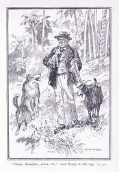 Abaixo Romulus, abaixo senhor, disse Pronto para o cão, 1900s