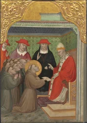 São Francisco diante do Papa