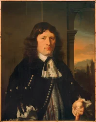 Retrato de um cavalheiro, meia figura à direita