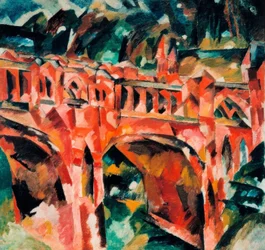 Ponte vermelha em Tsaritsyno