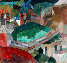 Cidade no sul da Rússia, c.1914-16