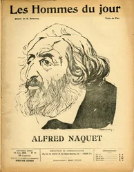 Capa de "Les Hommes du jour", Satirical B & W