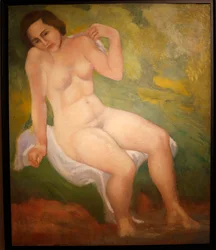 Marie, c.1930 (óleo sobre madeira)