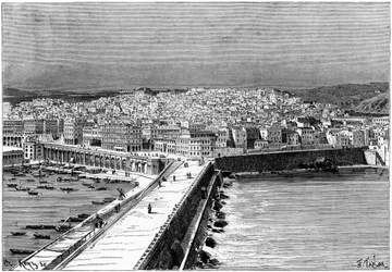 Argel, Argélia, c1890.