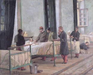 Uma visita ao Hospital Philippeville em 1880