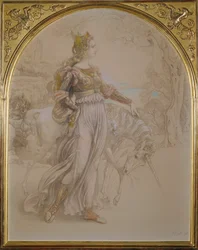 A princesa com o unicórnio