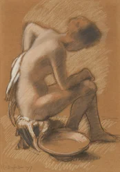 Mulher no banheiro Mulher no banheiro, 1917.