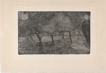 Les Pommiers (The Apple Trees) 1893 (gravura, aquatint & drypoint)