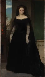 Retrato da actriz Fanny Janauschek