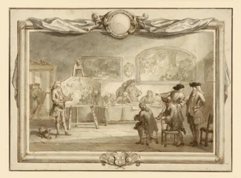Visita de pinturas na Guilda de São Lucas em Dordrecht