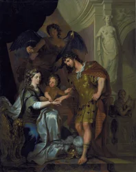 O casamento de Alexandre e Roxana (?)