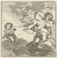 Imaginação de pobreza e riqueza Pobreza Weelde (título no objeto) Quarenta e uma peças, várias estátuas de Sinne (título da série)
