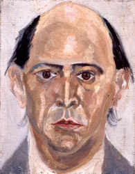 Arnold SCHOENBERG - autorretrato compositor austríaco (1874 - 1951)
