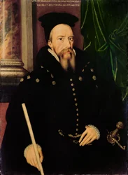 Retrato de William Cecil, 1º Barão Burghley (1520-98) Lord High Treasurer