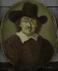 Retrato de Jeremias de Decker, Poeta em Amsterdã