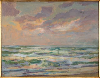 Marina, c.1910s (pintura a óleo)