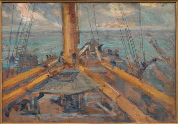 On Board (óleo sobre painel)