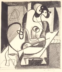 Pintor e modelo (A Câmara da Criação)