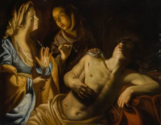 São Sebastião, tratado por Santa Irene