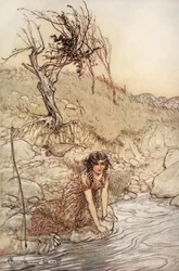 Hermia, ilustração de 