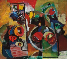 Abstracção #2, c.1929-1935 (óleo sobre tela)