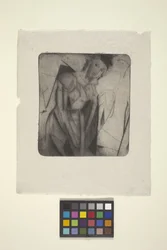 Figura em Vidro (ponto seco)