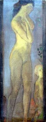 Mãe e Filho (óleo sobre tela)