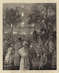 Serenata do Príncipe Imperial da Alemanha antes da Embaixada Alemã