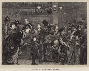 Esboços em Londres, antes do Bar