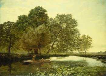 Pesca numa tarde de verão