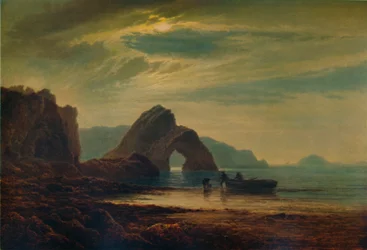 Gilters Point, Tenby, por Moonlight, 1872-1874, 1935