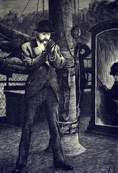 Ilustração de Arthur Hopkins, 1875