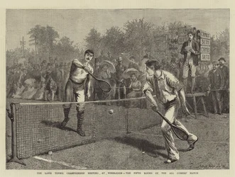 A Reunião do Campeonato de Tênis de Gramado em Wimbledon, a Quinta Rodada de Todos os Partidos