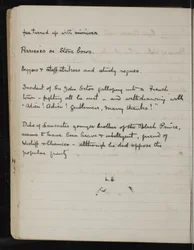 Página de um caderno da The White Company, o caso do Folio do Vault da biblioteca Newberry MS 5116 no. 2