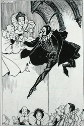 A Grand Pas de Deux, ilustração de 