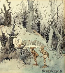 Elfos em uma madeira, 1908