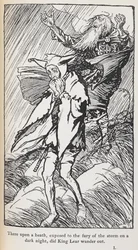 Ilustração do Rei Lear.