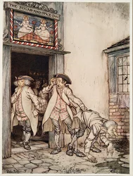 Os três cirurgiões do exército, de Little Brother & Little Sister e outros contos pelos irmãos Grimm, pub.1917
