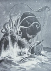 O Kraken contra os cachalotes