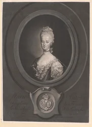 Arquiduquesa da Áustria Maria Antonieta (impressão)