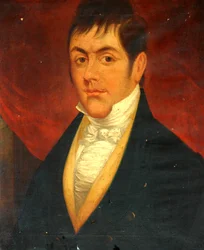 Banks Booth, marido de Grace Spencer (óleo sobre tela)