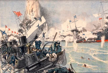 Batalha de Tsushima, Guerra Russo-Japonesa - Guerra Russo-Japonesa: Batalha Naval de Tsushima, "The Little Journal" 11/6/1905.