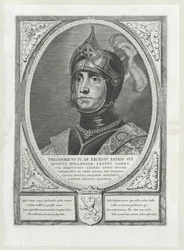 Conde de Holanda Dietrich IV (impressão)